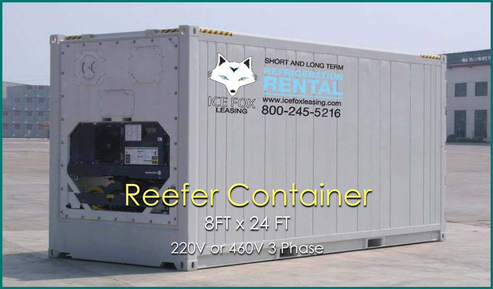 20ft Trailer Refrigeration Trailers For Rent